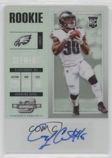 2017 Panini Contenders Optic Rookie Ticket Auto Corey Clement #162 Auto s3g