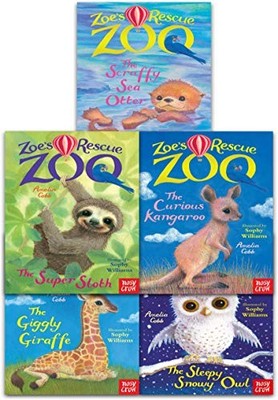 ZOE'S RESCUE ZOO SERIES COLLECTION AMELIA COBB 5 BOOKS SET By Sophy Williams