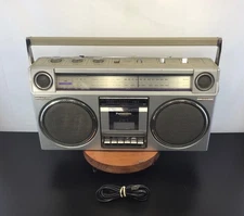Vintage Panasonic Boom Box Tape Deck Radio RX-5025 Vintage Tested Working