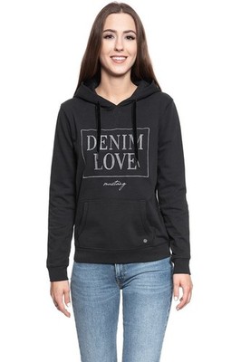 Mustang BELLA H STRUCTURE Damen-Sweatshirt mit offener Vorderseite
