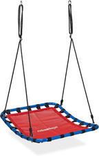 Altalena a Nido per Esterni, Dondolo per Il Giardino, Regolabile, Carico Fino a 