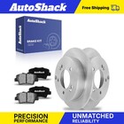 Rear Brake Rotors Ceramic Pads for 2008 2009 2010 Hyundai Sonata 2.4L