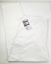 Landau Essentials Cargo Scrub Pant 8555 Men's T2X TALL 2X Classic Fit White