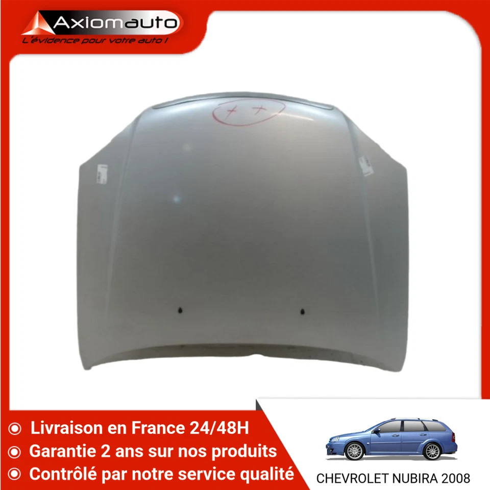 🇫🇷 CAPOT CHEVROLET NUBIRA SW 2005-2009 ➤96476549 ♻️ - Photo 1/1