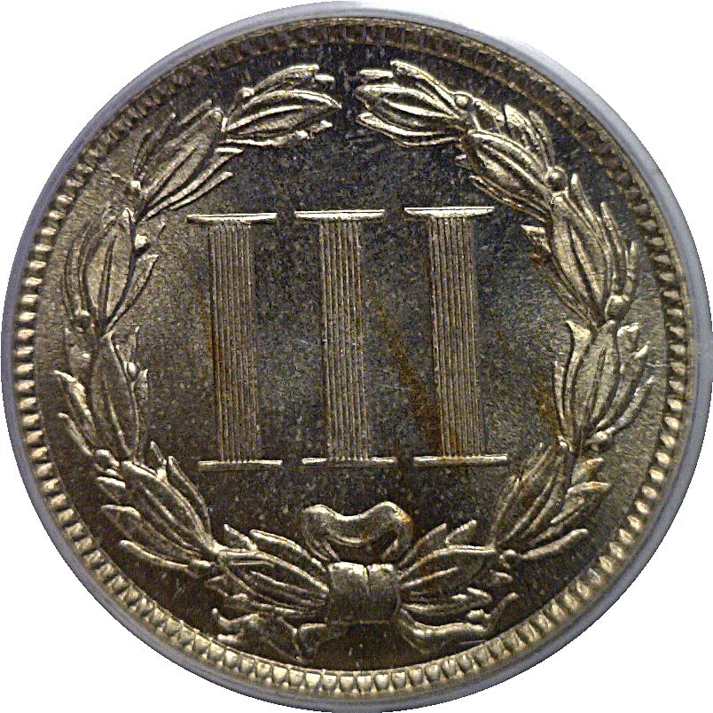 1883 Nickel Three Cent PCGS PR-67 CAM - Image 3 of 3