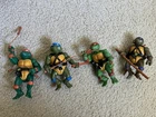 Vtg TMNT Action Figure Lot Set of 4 1988 Playmates Teenage Mutant Ninja Turtles
