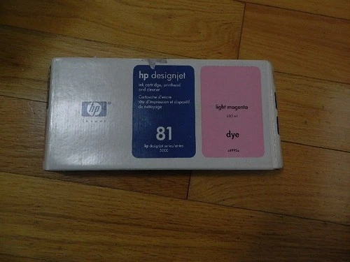 2012 Genuine HP #81 Light Magenta Printhead Cleaner C4955A DesignJet 5000 5500