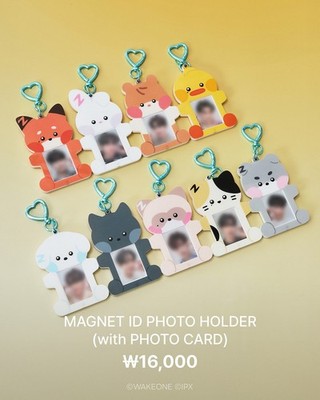 ZB1 x LINE FRIENDS [zeroni Fluffy Wonderland] POPUP MAGNET ID