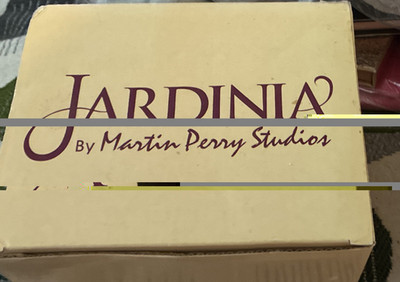 Jardinia by Martin Perry Studios Riding the Waves Seahorse Figurine Box