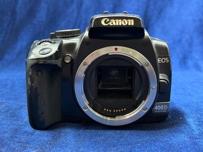 Canon EOS 400D Digital Rebel XTi 10.1MP DSLR-Kamera schwarz - nur Gehäuse /...