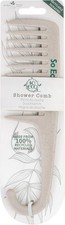 Image of So Eco Shower Comb - Wide-Tooth Detangling Comb for Wet & Dry Hair with Curved