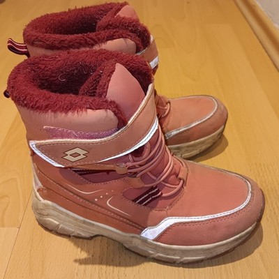 Lotto Nizina Tex, Winterstiefel, Größe 33, Rosa
