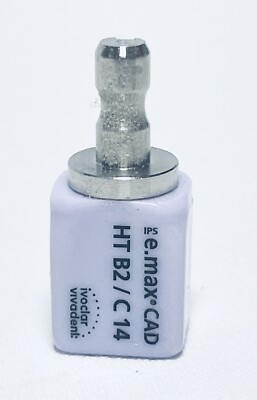 Ivoclar IPS Keramikblock e.max CAD for CEREC inLab 4 Stück HT B2 / C14 NEU