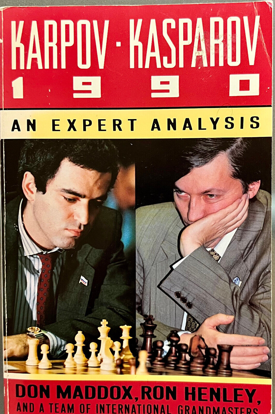 Karpov-Kasparov : The 1990 World Chess Championship by Ron Henley and Don  Maddox (1991, Trade Paperback) for sale online