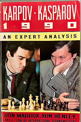 Karpov-Kasparov : The 1990 World Chess Championship by Ron Henley and Don  Maddox (1991, Trade Paperback) for sale online