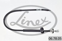 Linex 06.78.05 Cable, Parking Brake For BMW