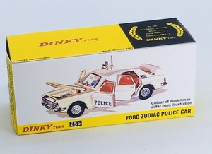 dinky ford zodiac police car