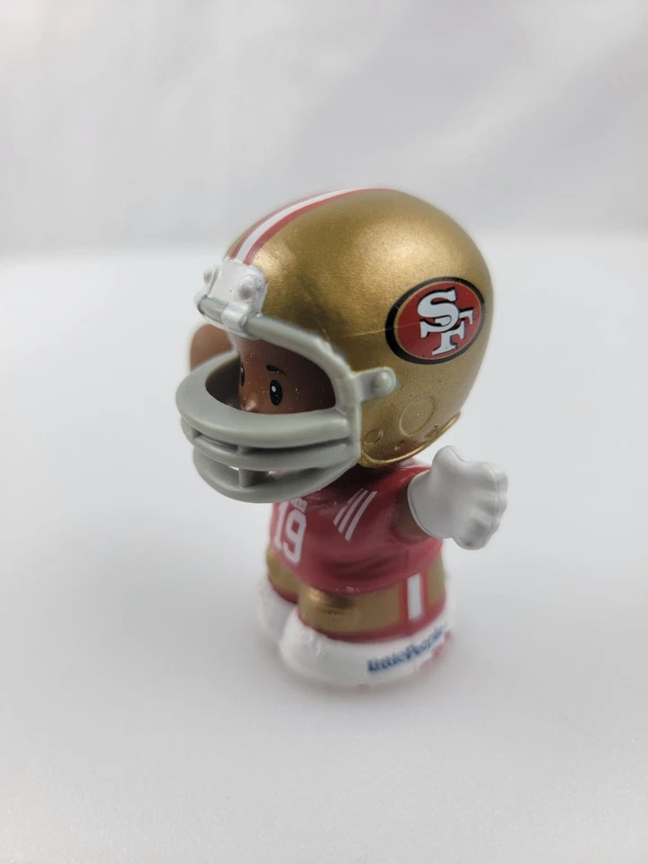 NFL San Francisco 49ers Football Player Mattel Fisher Price Little People  - Image 2 of 4