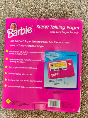 バービー barbie 電話機 ヴィンテージ Vintage Barbie Walkie Talkie Phones Mattel Kiddesigns 1997
