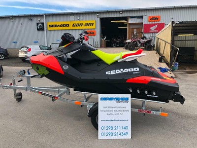 Sea Doo Jet ski Spark Trixx 2 UP 2020 Dragon Red-Manta ...