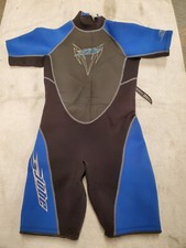 JOBE SPORTS 2mm Youth Blue Shorty Power Stretch Wetsuit Size 12