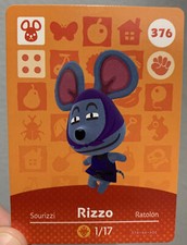 AUTHENTIC 376 RIZZO Nintendo Amiibo Animal...