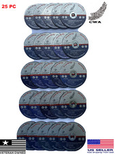3  Metal Cut-off Wheel Disc 1/16  Thin 3/8" Arbor 25 Pack New