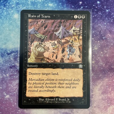Rain of Tears Mercadian Masques 155 MTG