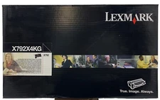 Lexmark X792X4KG Black Extra High Yield Print Cartridge Toner