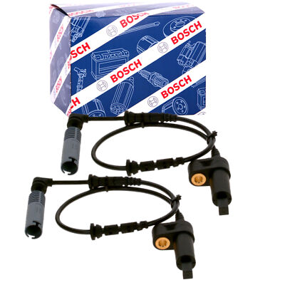 2x BOSCH 0986594018 ABS-Sensor Satz Vorne für BMW 3er E46