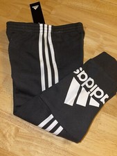 Size 2TvAdidas Baby Boy's Three-stripe Logo Jogger Pants In Black BNWTS