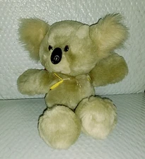 Vintage Avon World of Wonderful Bears KOALA Gray 13in Plush with Backpack