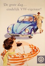 Volkswagen Vintage German Automobile Advertising Giclee Canvas Print 13x19 Volkswagen Vintage German Automobile Advertising Giclee Canvas Print 13x19
