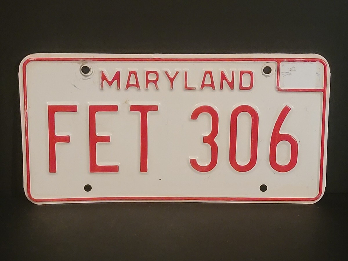 マークマリーページ Maryland License Plate 1976 | eBay