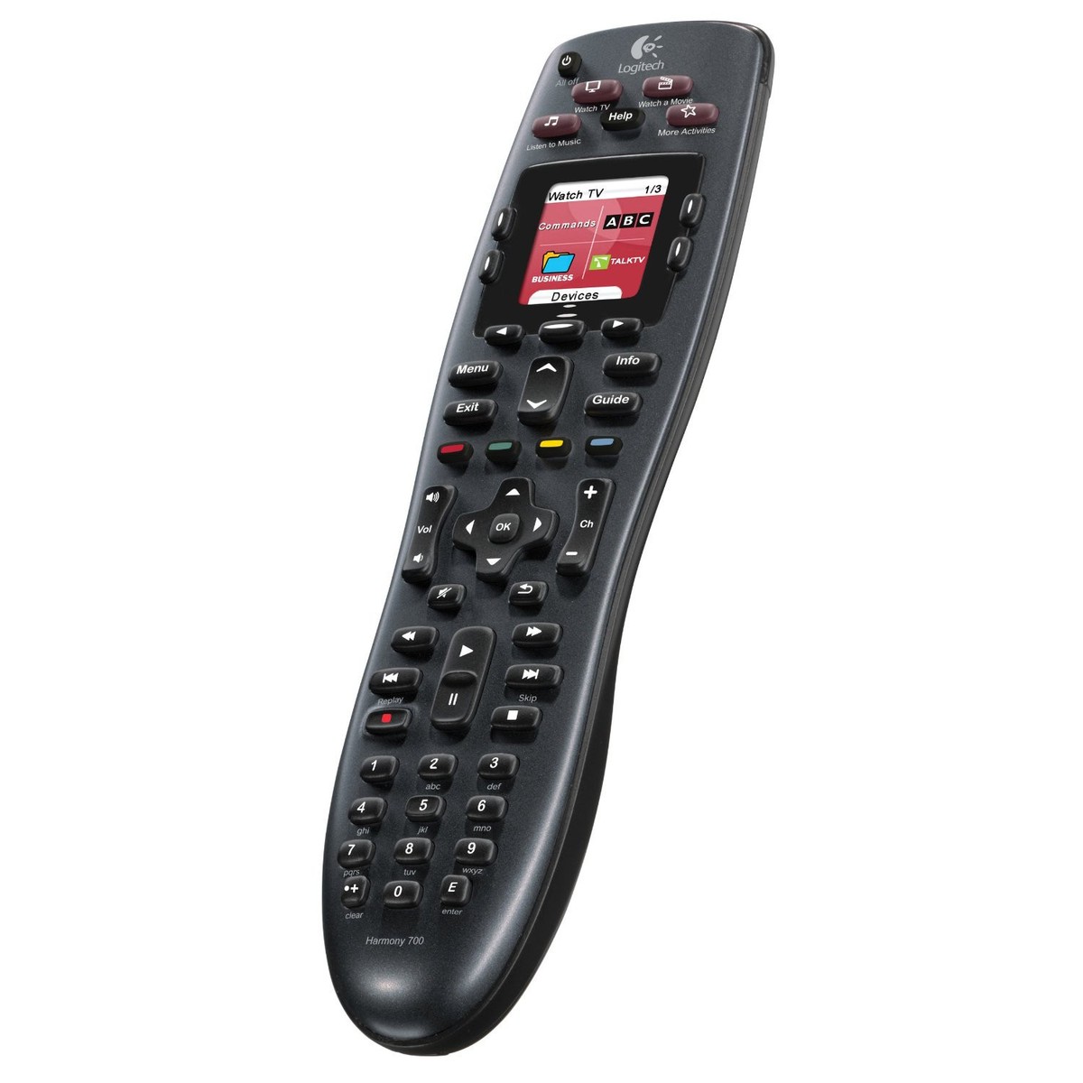Logitech Harmony 700 Rechargeable リモコン Logitech Harmony 700 Universal Remote Control with Color