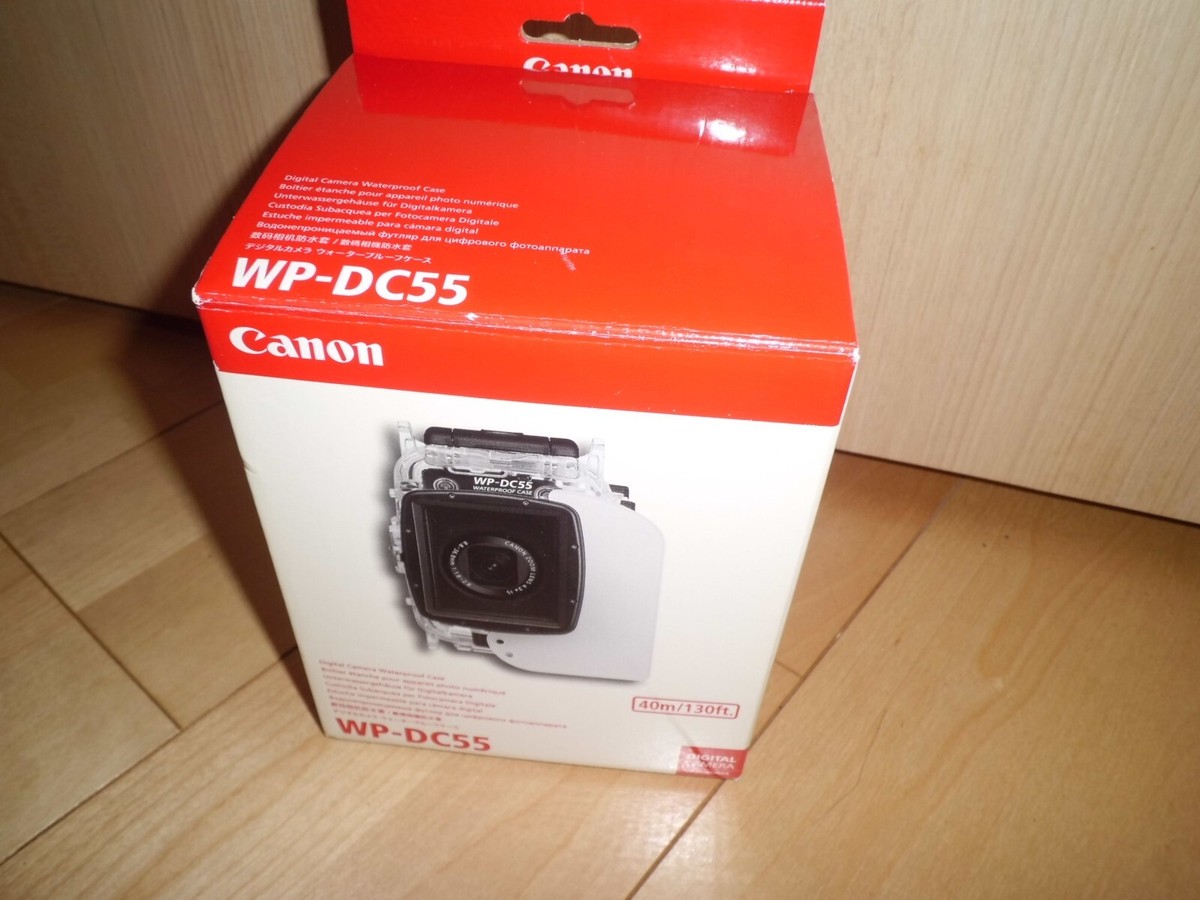 Canon WP-DC55 Waterproof Case for G7 X Mark II New From