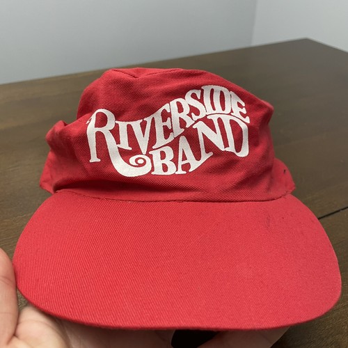 Vintage 80s Riverside Band Painters Hat 