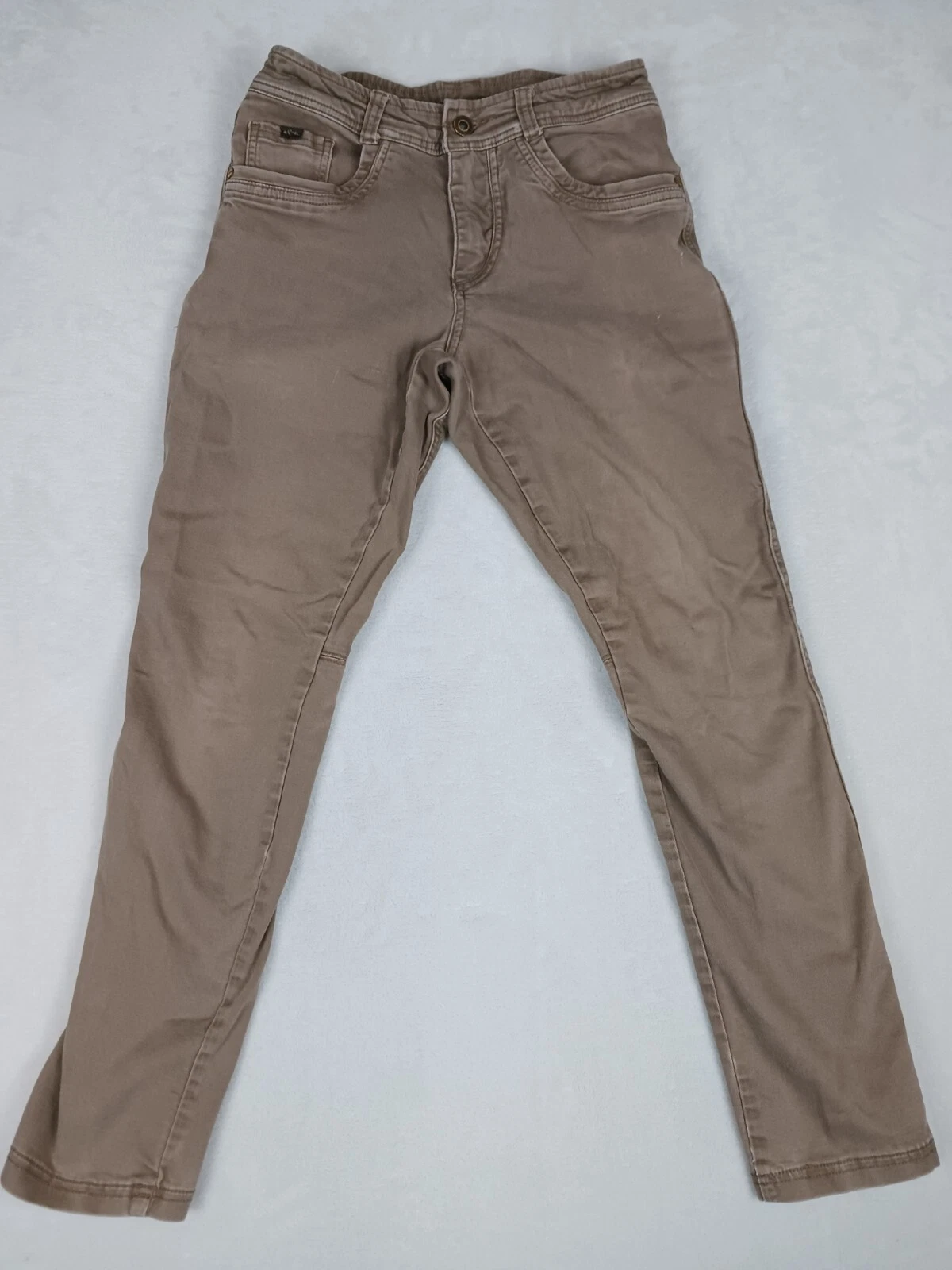 Kuhl Revolt Pants Men's 31x32 (30x29) Tan Beige Slim Sweatpant Comfort Hiking