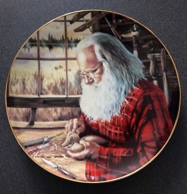 The Decoy Maker by Ray Orosz American Heritage Fine China  A Numbered 1. Edition
