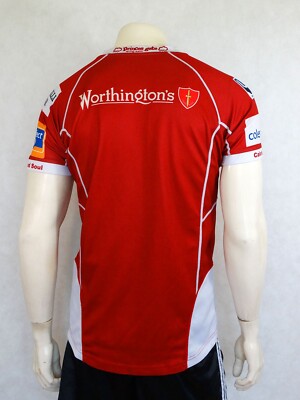 Maillot Domicile Scarlets 2013-2014 Burrda - Taille M - Très Bon état - Rugby