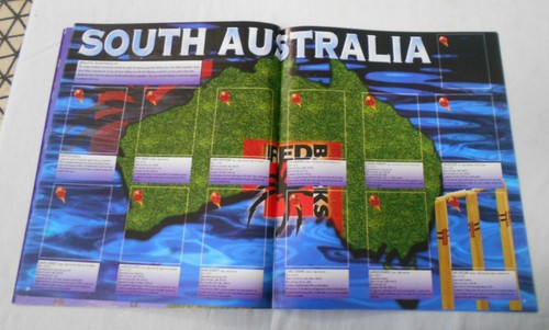 #JJ. SELECT ACB 1996-1997 SEASON CRICKET STICKER BOOK WITH UNMOUNTED STICKERS - Bild 11 von 11