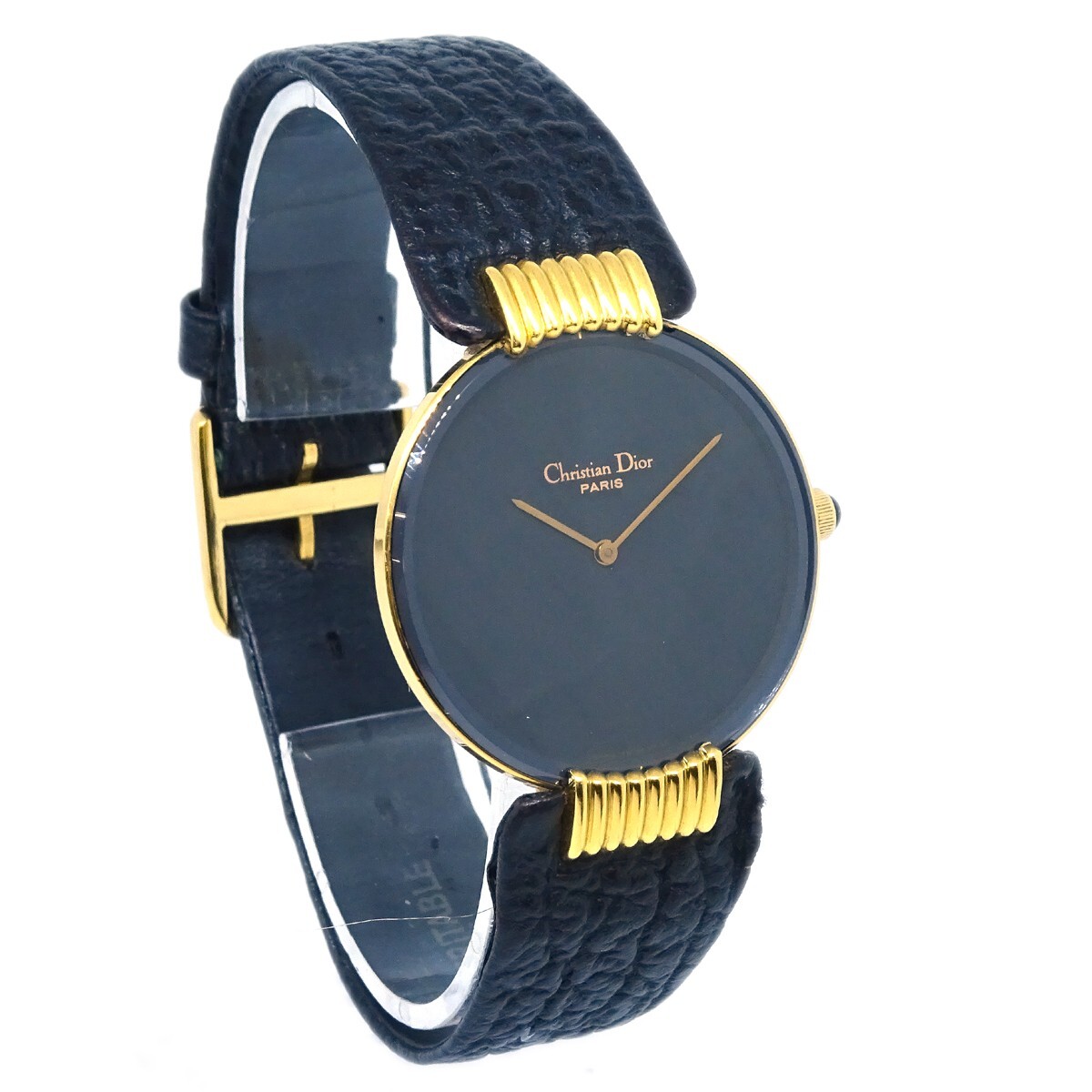 Christian Dior 47 153-2 Bagheera Black Moon Watch 114086 | eBay