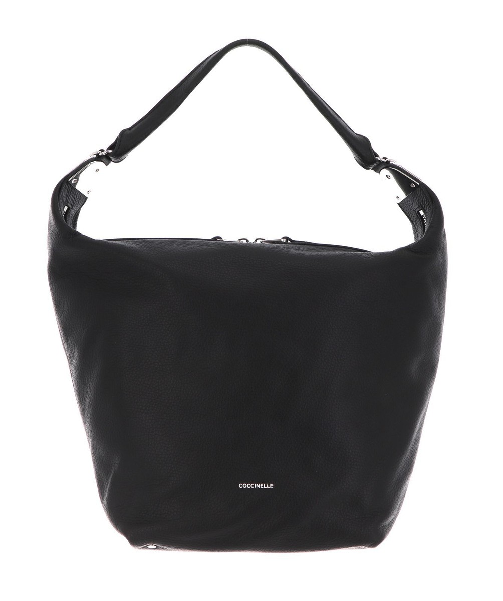 COCCINELLE Mintha Handbag Schultertasche Tasche Noir schwarz Neu