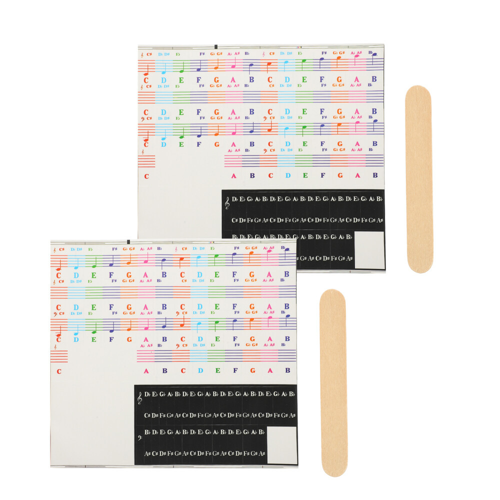 Electric Keyboard Stand Piano Stickers Beginner Accessories