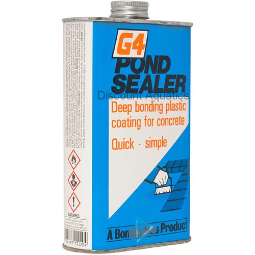 G4 Pond Paint Sealer Waterproof Concrete Sealant Clear and Black eBay