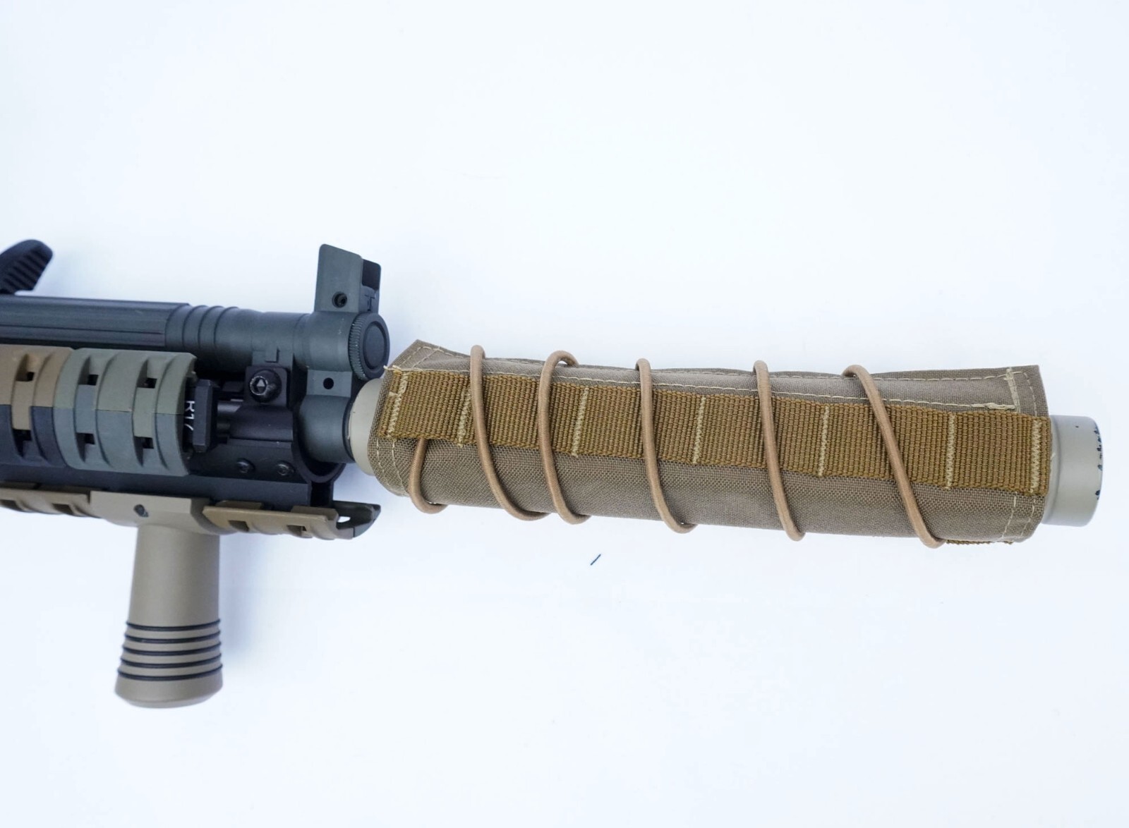 Light duty 7" inch suppressor cover barrel sleeve storage pouch