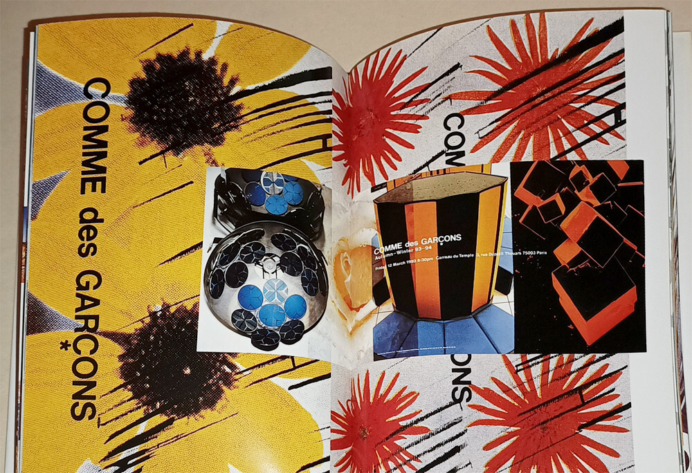 Comme des Garcons Fashion Memoir ENGLISH France Grand 1998 Design
