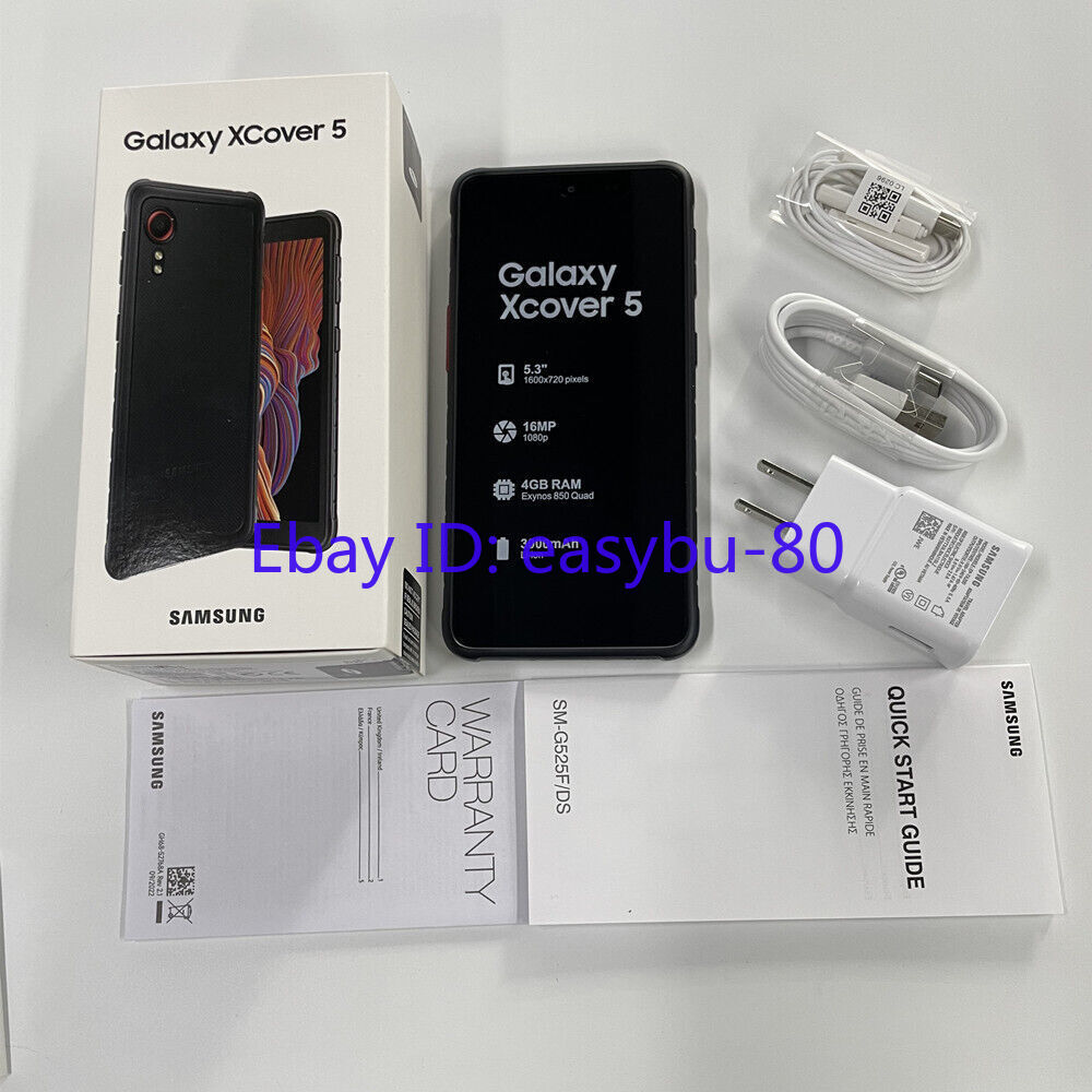 Unlocked Samsung Galaxy Xcover 5 SM-G525N SM-G525F/DS 64GB-New
