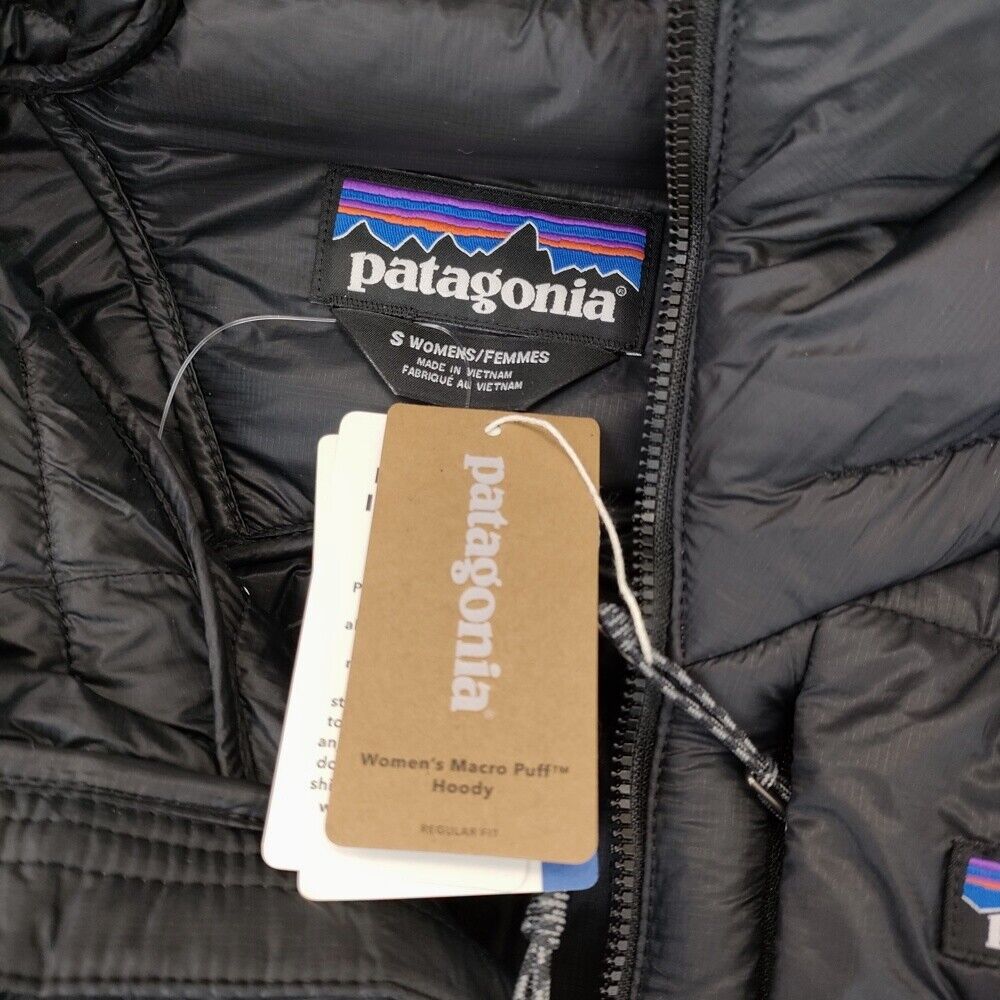 patagonia STY80116 W's Macro Puff Hoody S Jacket black 5 patagonia STY80116 W's Macro Puff Hoody S Jacket black 5