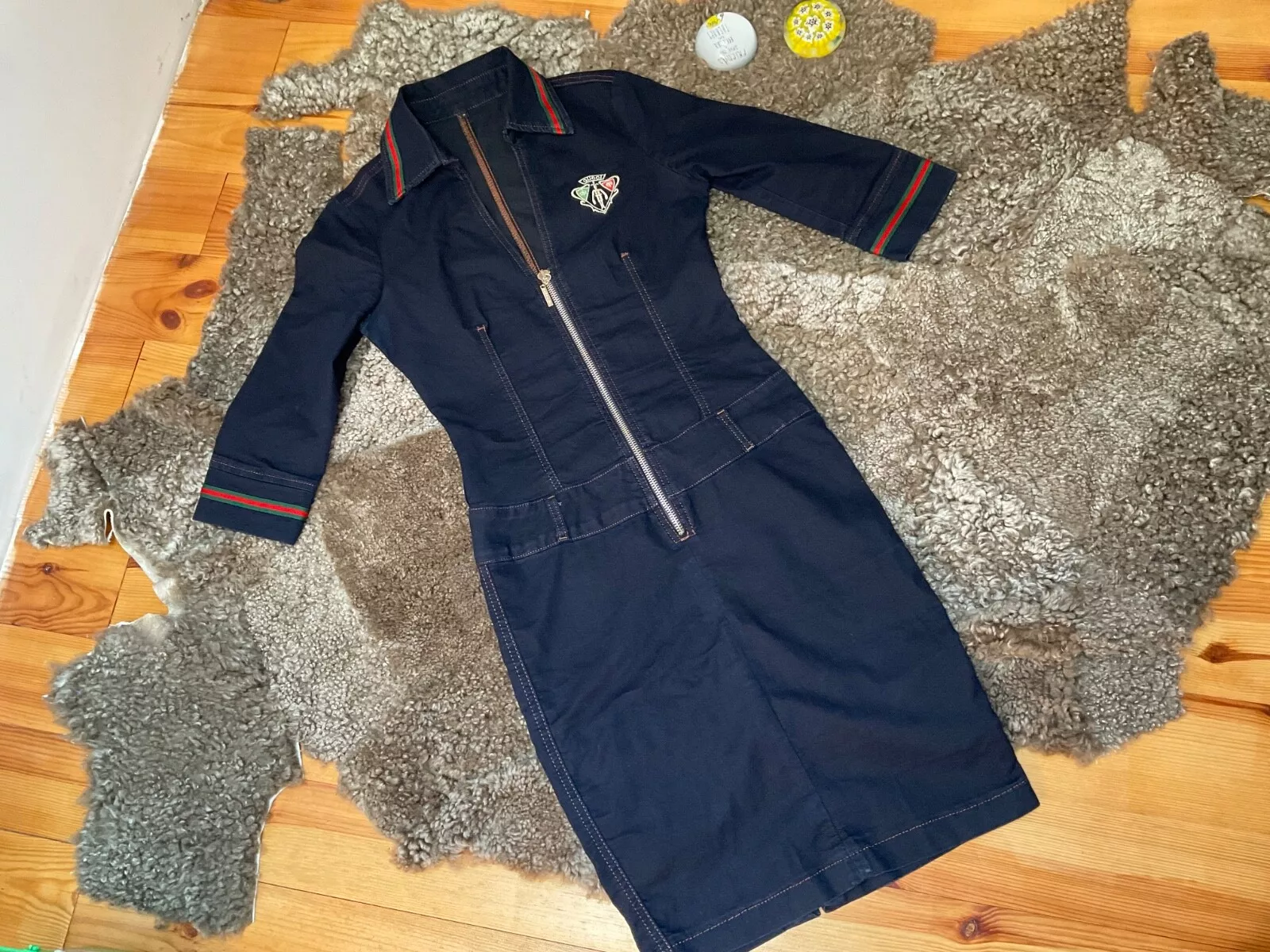 Robe en jean Gucci taille M fabriquée en Italie